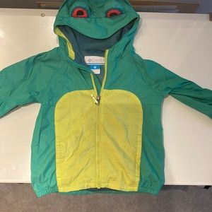 4T Colombia frog rain coat